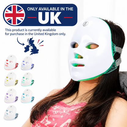 7-Color LED Light Therapy Face Mask