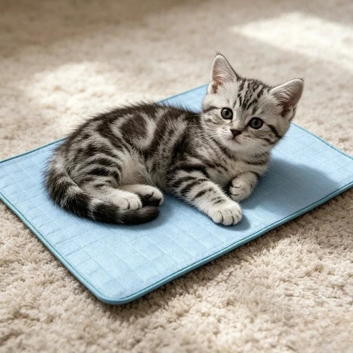 Ice Cool Upgrade Dog Cooling Mat Summer Pet Cold Bed Extra Large For Small Big Dogs Pad Breathable Pet Cold Bed